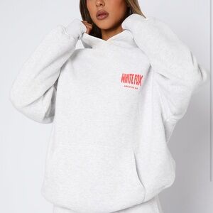 White Fox Archive 6.0 Oversized Hoodie Cloudburst